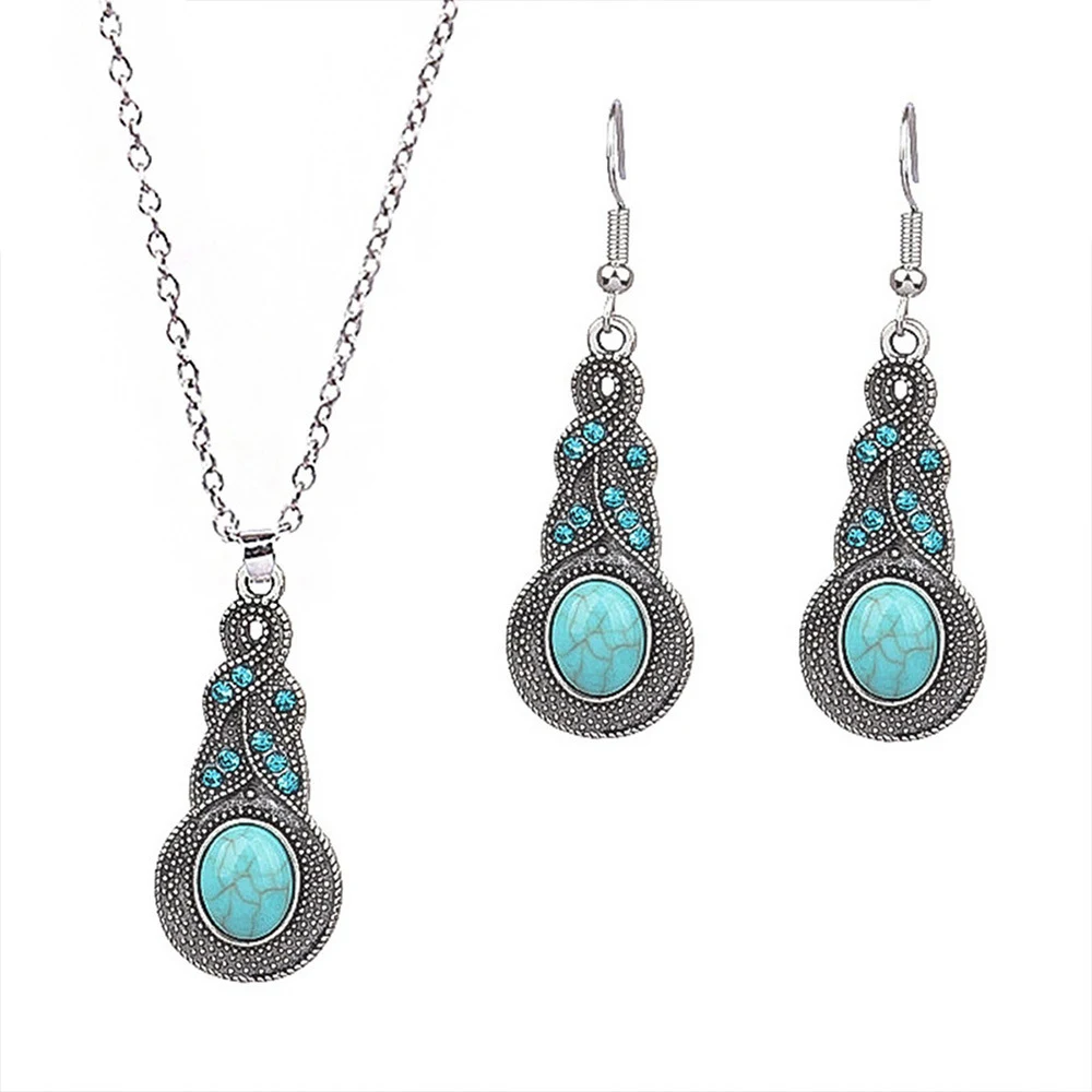 Brincos e colar femininos vintage com flores Conjunto elegante de joias florais. Design atemporal e perfeito para realçar sua beleza em ocasiões especiais. — foto 15