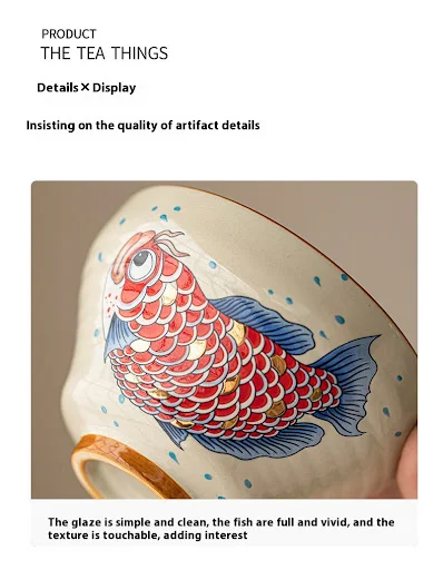 Title 9, Large Capacity Master Ceramic Household Tea Dri...