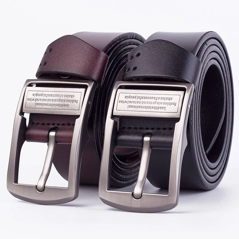 Men's Leather Pin Buckle Belt, Fashion Casual. Perfect for everyday wear. Comfortable fit and versatile style. A must-ha — photo 7