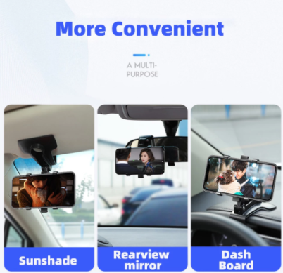 Title 3, Multi function mobile phone holder. Securely ho...