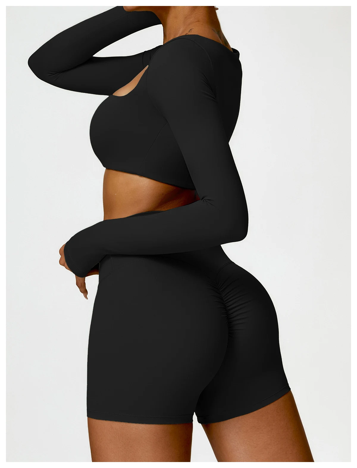 Title 10, Womens Tight Long Sleeve Yoga Wear Running Wor...
