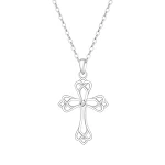 Colar feminino de prata esterlina com nó celta. Joia elegante e atemporal, símbolo de amor e união. Perfeito para presentear e usar sempre. — foto 2
