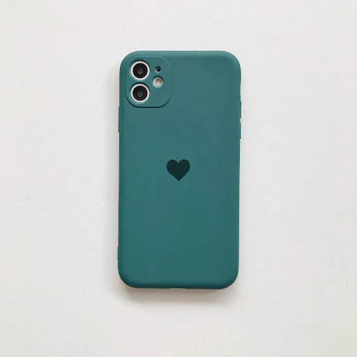 Title 2, Liquid Heart Frosted Mobile Phone Case. Protect...