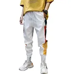 Colorblock Loose Harem Pants offer comfortable, relaxed style. Perfect for casual wear, these pants provide all-day comf — photo 2