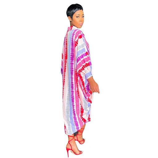 Title 10, Foreign Trade Dress Summer Casual Cardigan Striped