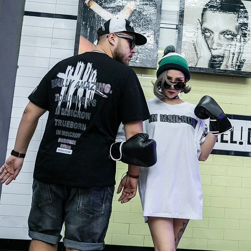 Title 6, T-shirt a maniche corte con stampa lettere per ...