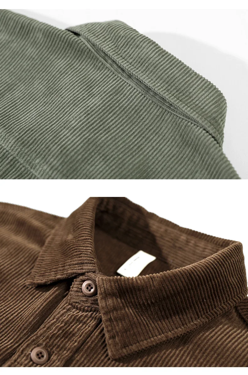 Giacca Camicia Americana Personalizzata da Uomo – Stile Unico e Comfort Su Misura – Perfetta per un Look Personalizzato e di Tendenza — foto 6