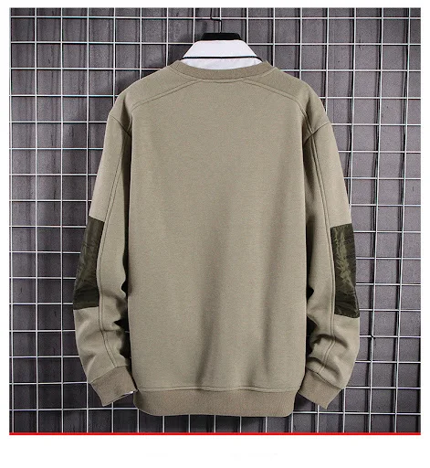 Title 8, Mens round neck sweater loose