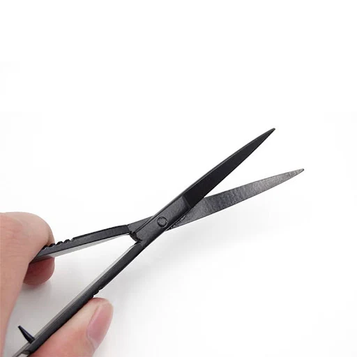 Stainless Steel Aquarium Spring Scissors Fish Tank Plants Grass Anti-skid Scissors Aquarium Cleaning Tools — photo 2