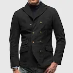 Jaqueta Casual Retrô Masculina A jaqueta ideal para um visual casual e moderno. Conforto e estilo para o seu dia a dia. Compre já a sua jaqueta retrô. — foto 2