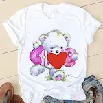 Camiseta masculina de manga curta com estampa digital 3D casual com gola redonda e suporte para personalização gráfica — foto 6