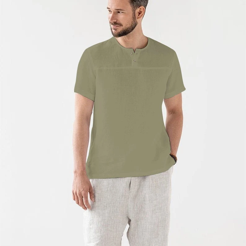 Title 6, Camisa Europeia e Americana Verão Estilo Fino -...