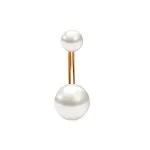 Gold White Pearl