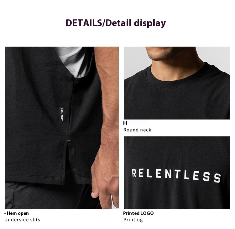 Title 23, Colete esportivo casual de moda masculina Confo...
