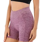 Shorts esportivos de yoga femininos Roupas de yoga confortáveis e respiráveis para treinos. Proporcionam liberdade de movimento e ótimo desempenho. — foto 1