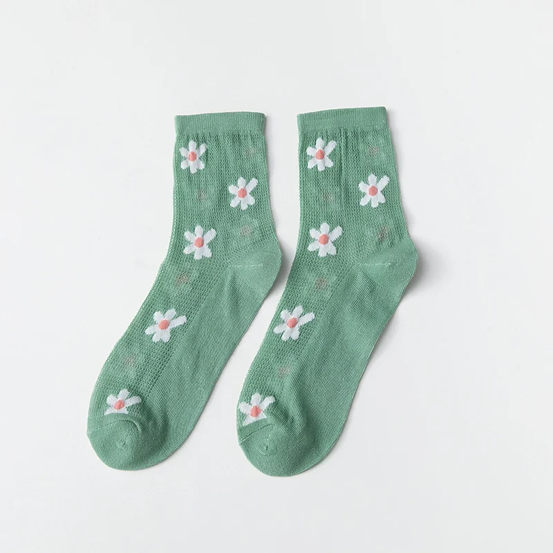 Title 2, Middle Tube Socks Summer Thin Mesh Breathable J...