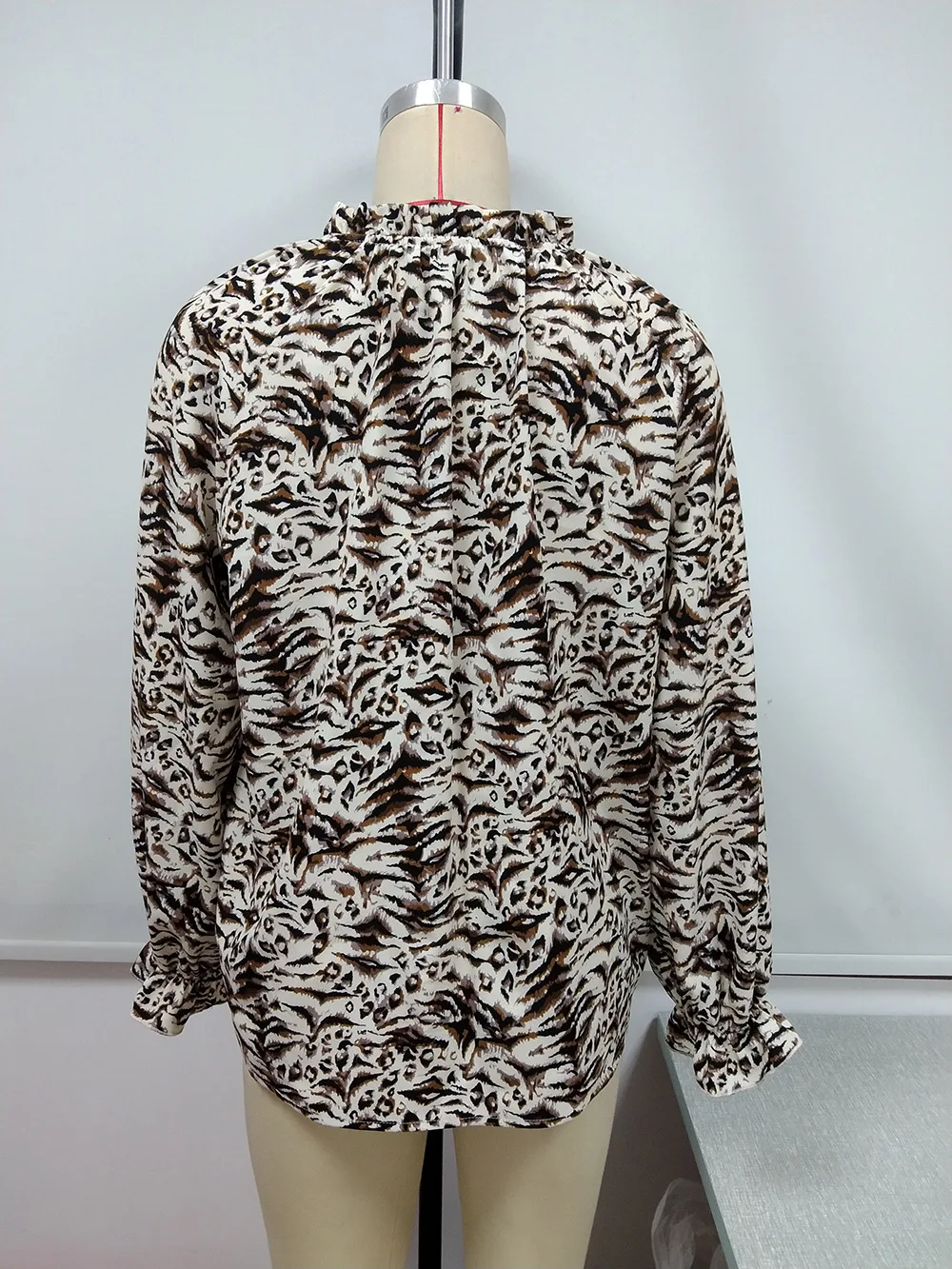 Title 26, Womens Casual Loose Small Floral Fungus Collar...