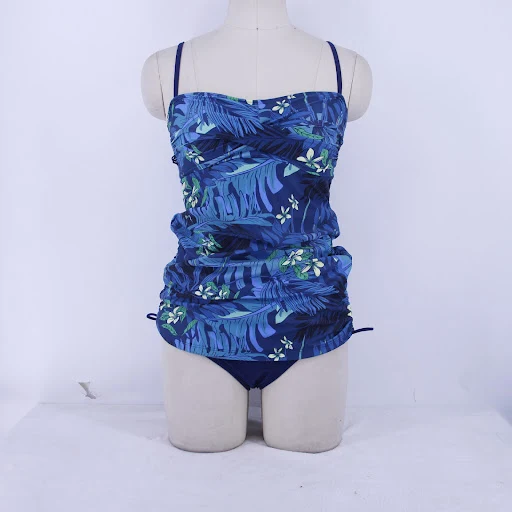 Title 8, Dames buikweg afslank zwempak met print, camouf...