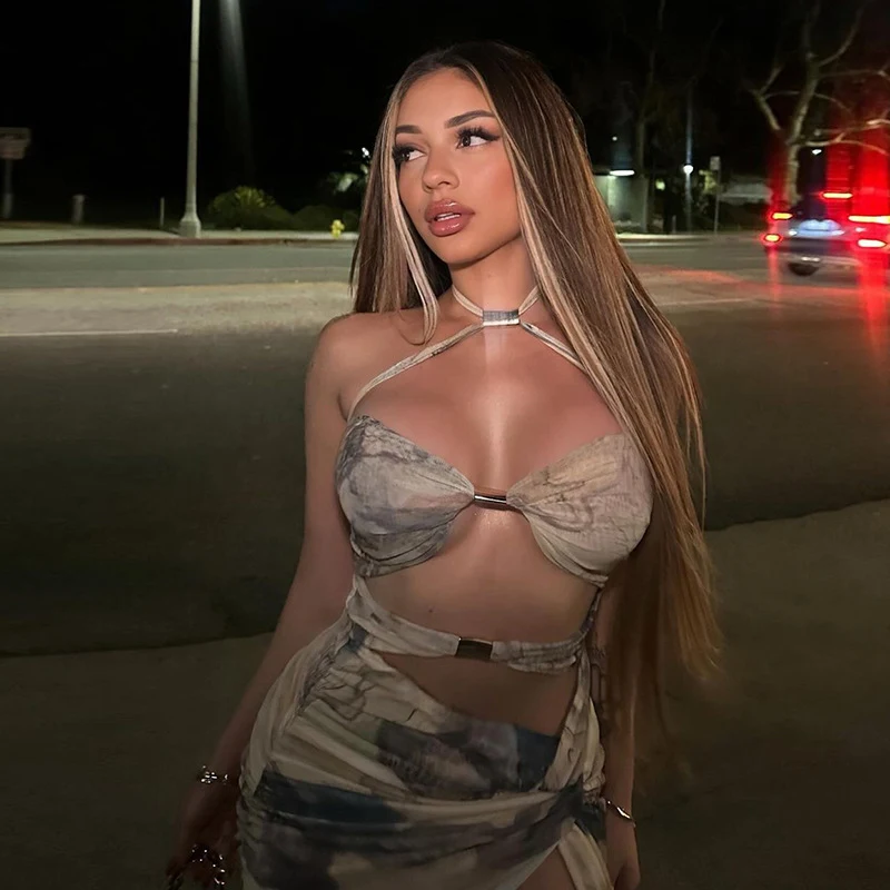 Title 13, European And American Hot Halter Low-cut Sexy B...