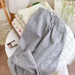 Straight Cotton Loose Home Pants Pajama Pants With Pockets, Comfortable for Home or Outside Wear, Relaxed Casual Style. — photo 3