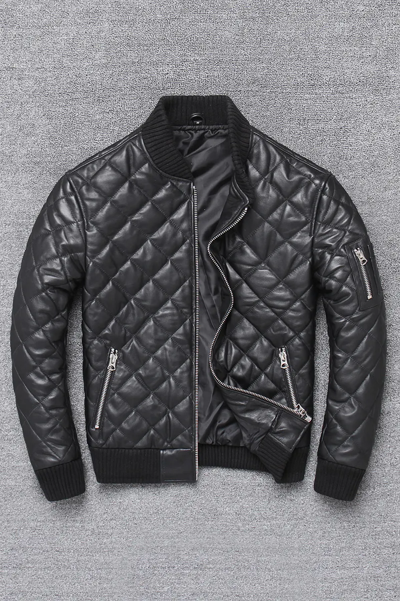 Title 5, New promotional baseball uniform leather jacket...