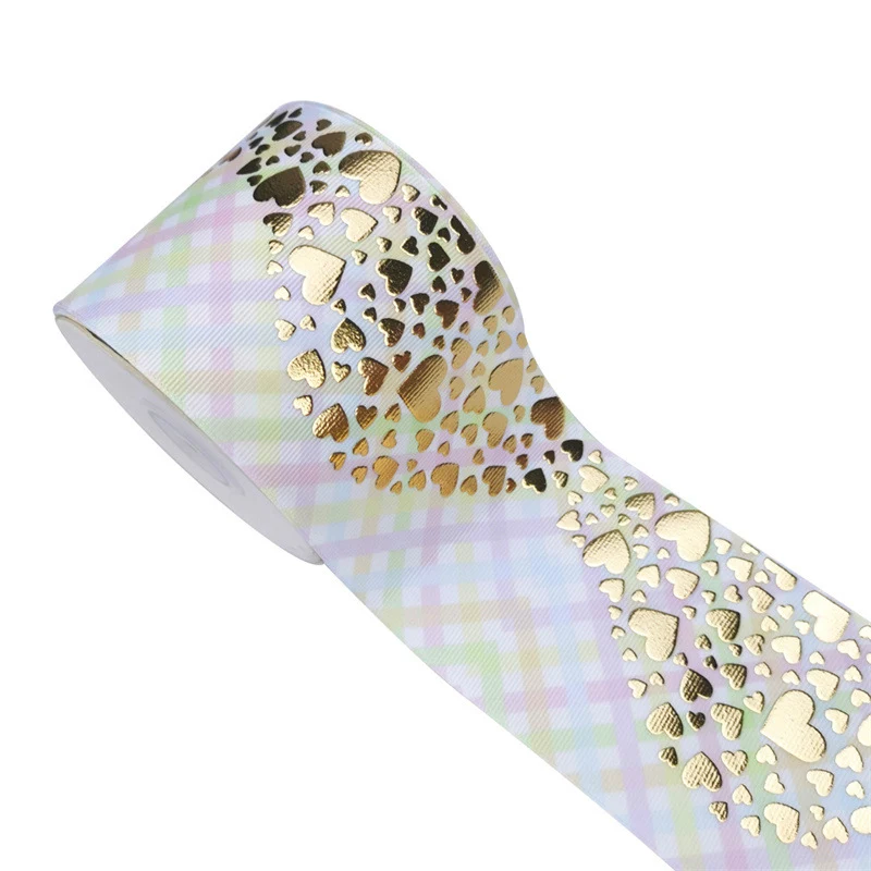 Fita de Laço DIY 75cm com Fio, Impressão e Dourado. Crie Laços, Cintos e Decore. Personalize seus projetos com estilo. — foto 23