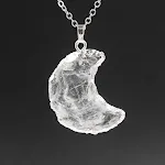 Silver White Crystal Moon