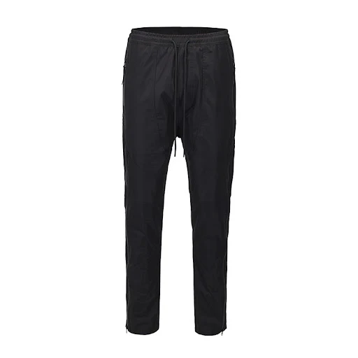 Title 4, Mens Double Zipper Functional Drawstring Slit ...