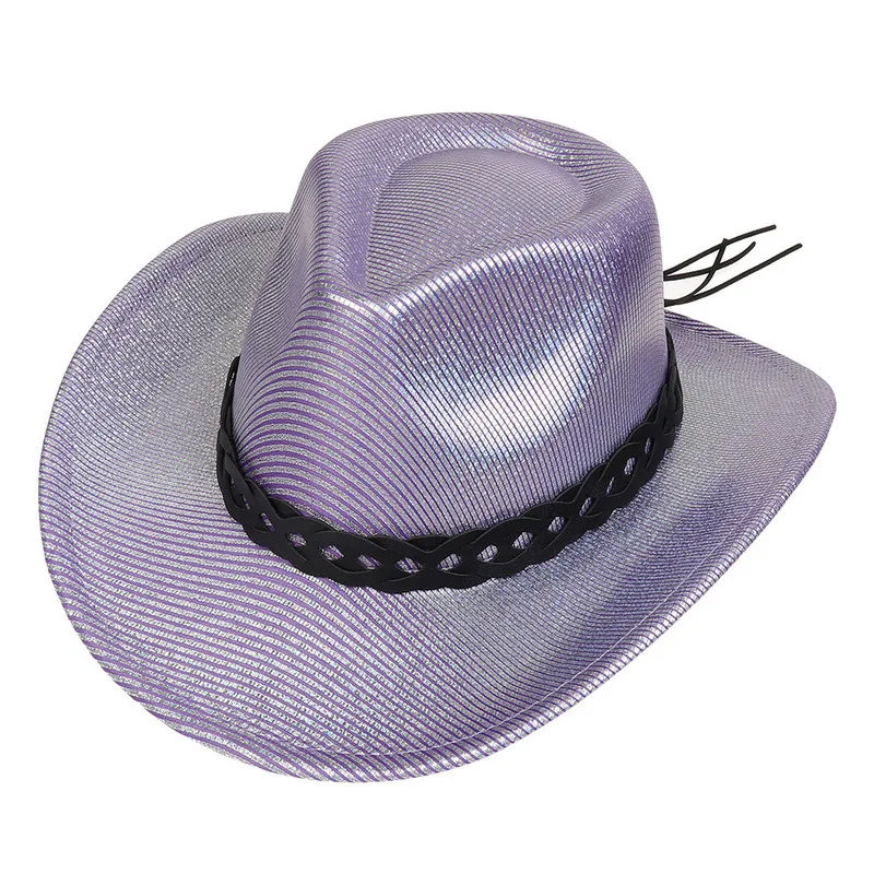 Title 4, Pearlescent Cowboy Hat Ball Party Topper Perfor...