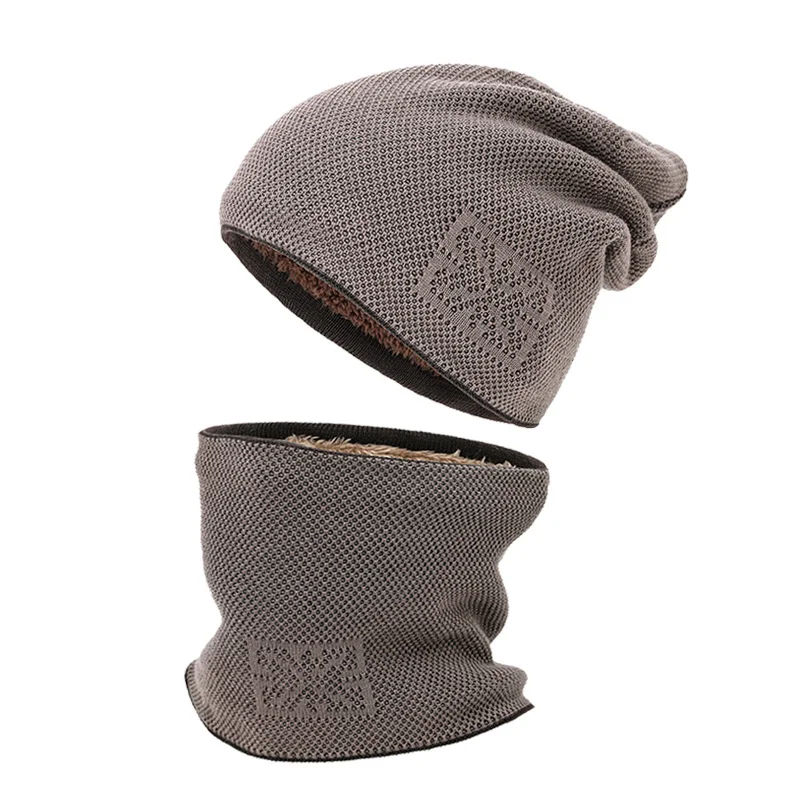 Title 3, Brushed and padded hat scarf set provides ultim...