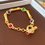 Corrente de clavícula com flor quadrada de metal e diamante, estilo francês, para um toque sofisticado e charmoso. — foto 2