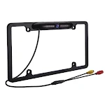 American license plate frame reversing camera — photo 5
