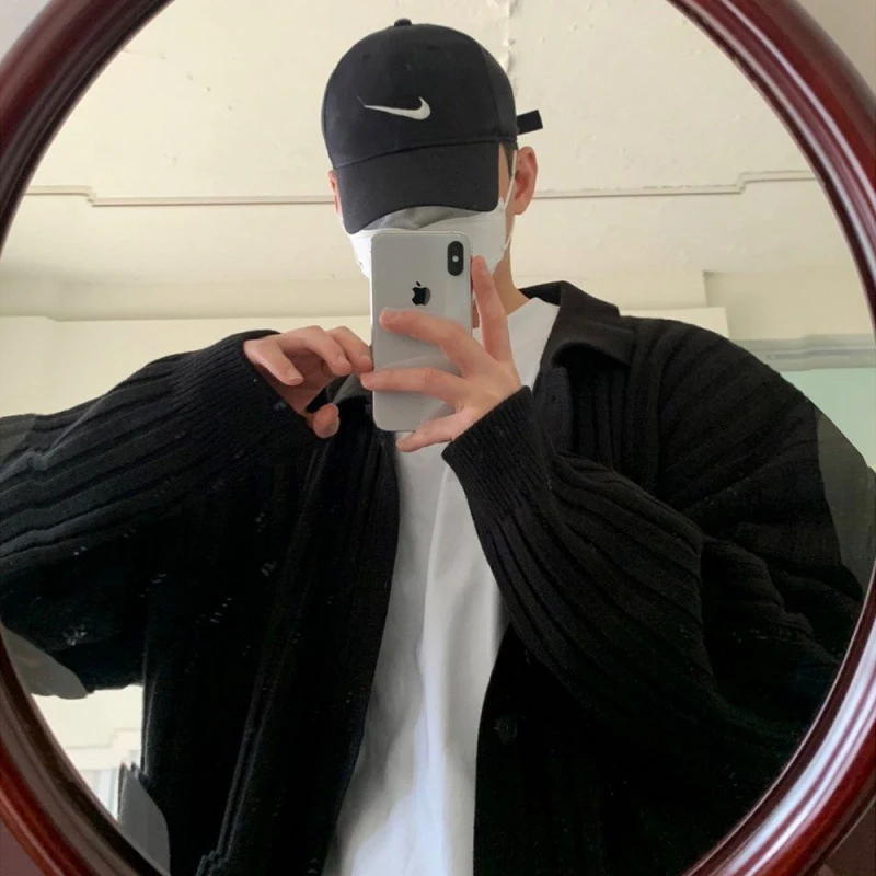 Blusa de malha listrada masculina, essencial para um visual moderno e casual. Conforto e estilo para o seu dia a dia. — foto 11