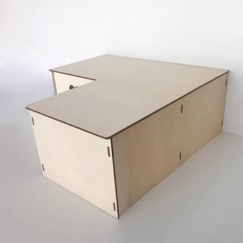 Title 7, 367A Hamster House with Multi Chambers Wooden H...