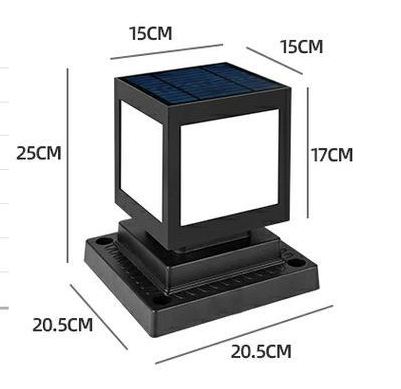 Title 1, Luminária de parede solar estilo europeu para p...