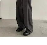 Japanese-style Retro Design Men's Wide Leg Trousers, Spring and Summer. Comfortable, straight, loose fit. Perfect for a — photo 26