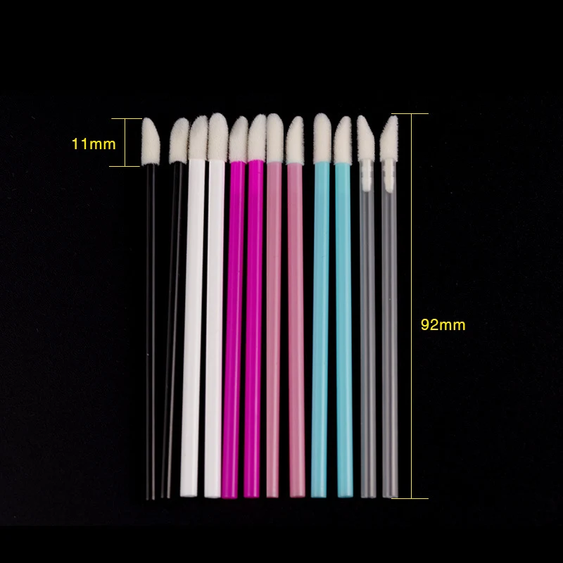 Title 2, Eyelash cleaning cotton swabs. Gentle cleaning,...