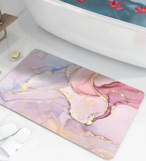 Diatom Mud Soft Entrance Bathroom Absorbent Foot Pad, non-slip, quick-drying, provides a safe and comfortable bathroom e — photo 13