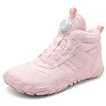 Botas de neve de inverno para exterior, moda de veludo acolchoado, conforto e estilo para seus passeios na neve. — foto 5