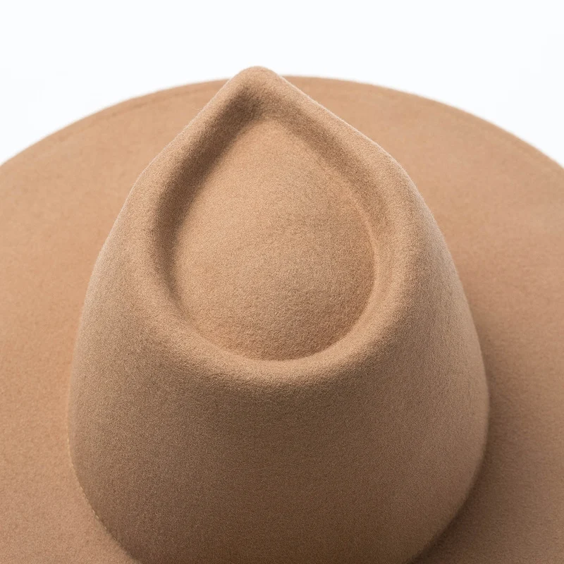 Title 5, Fashion Casual Concave Shape Big Brim Jazz Hat