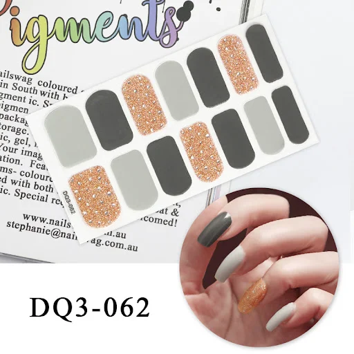 Title 22, Nail Art Color Nail Stickers Simple Fashion. Ea...