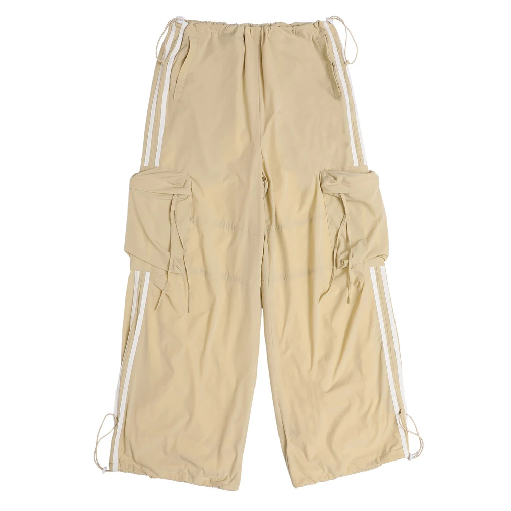 Title 5, Heren losse sportbroek met strepen en trekkoord...