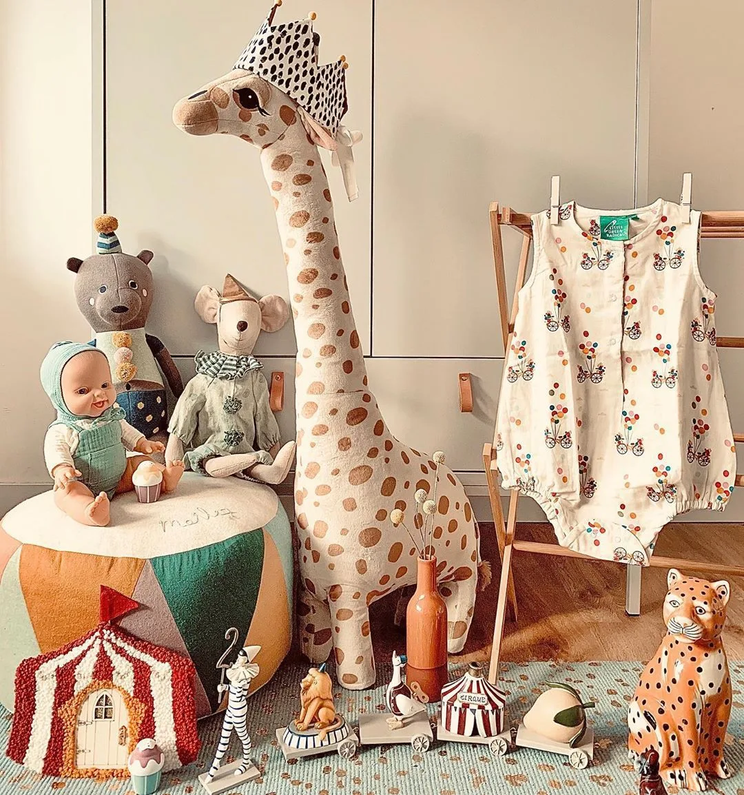 Adorable giraffe doll plush toy for cuddling and playing. A soft companion, perfect for children of all ages. Buy yours — photo 5