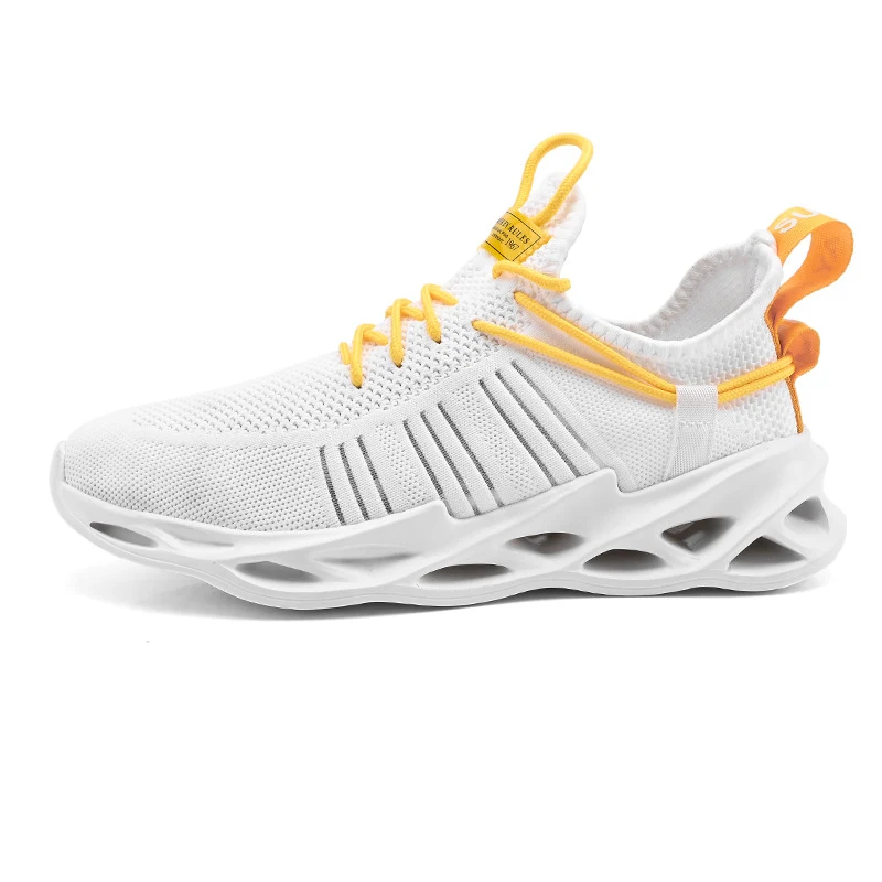 Lente en zomer heren schoenen Koreaans mesh sportschoenen licht en ademend trend sportschoenen voor mannen — foto 4