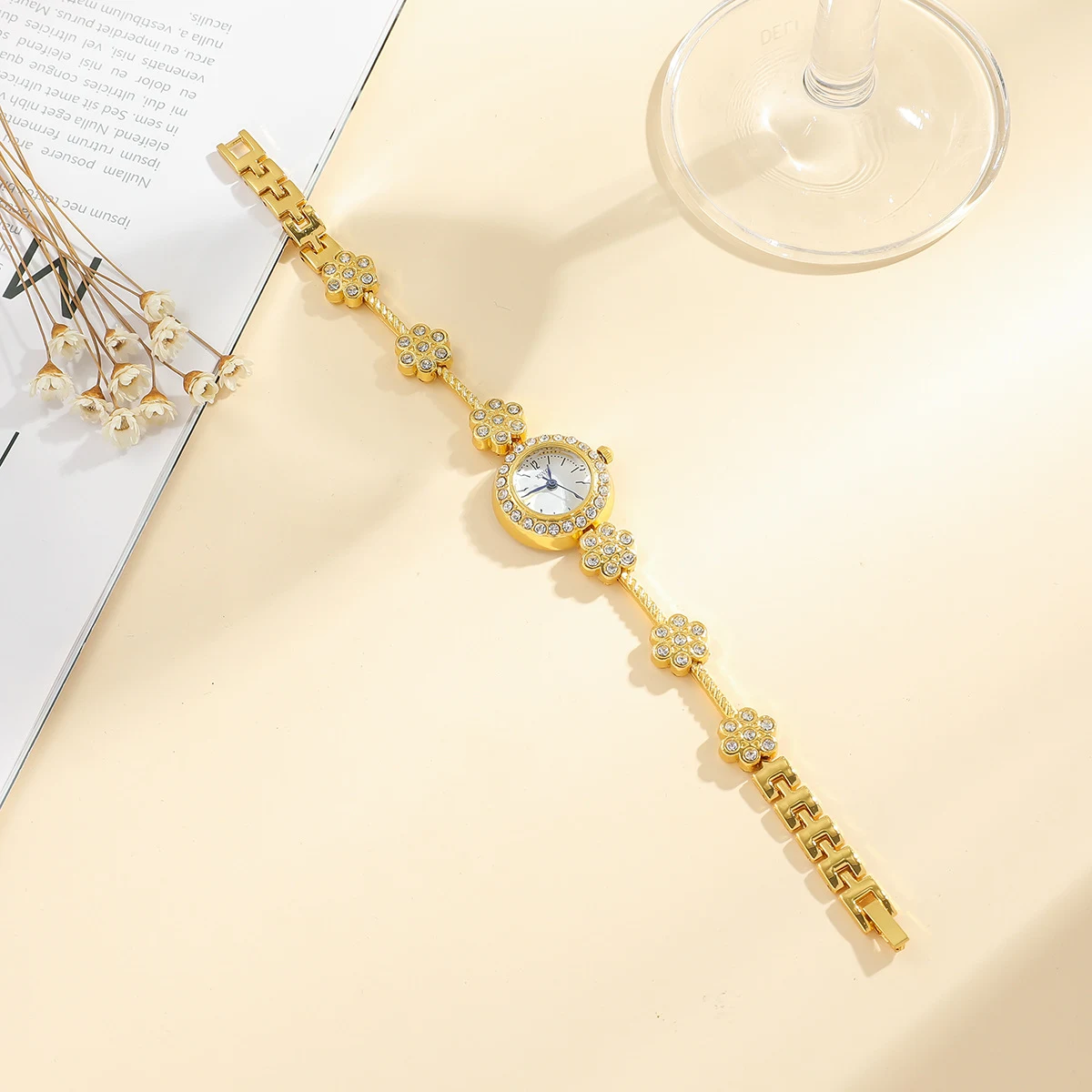 Relógio de pulseira de diamante feminino — foto 3