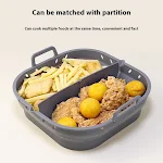 Assadeira de silicone para forno de micro-ondas, prepare bolos e biscoitos com facilidade. Cozinhe e asse no micro-ondas, prático e rápido. — foto 9