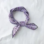 Purple leopard print