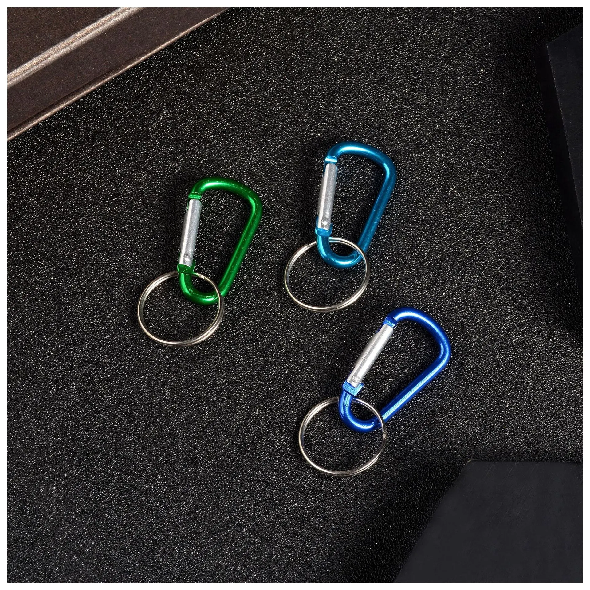 Title 3, Aluminum Carabiner Luggage Buckle Climbing Buck...