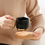Ceramic Mug for Household Use, Perfect for Afternoon Tea or Coffee. Enjoy your favorite beverages in style and with comf — photo 2