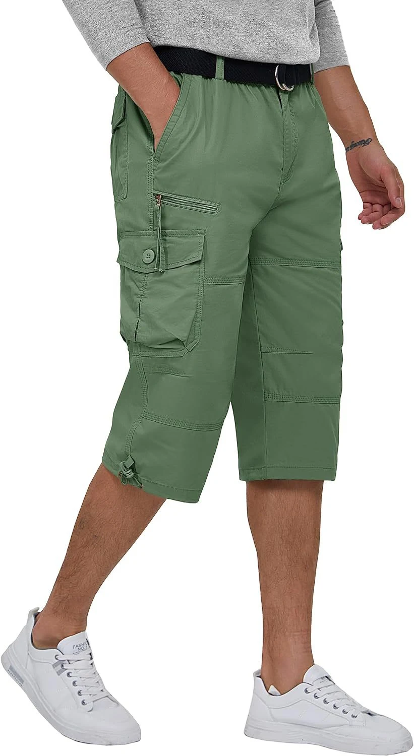 Title 10, Mens Summer New Multi-pocket Outdoor Workout P...